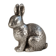 Figurka \ZAJÍČEK STŘÍBRNÝ\ 17.5cm