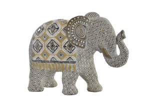 Soška slon \ETHNIC\ 20.5x8x15-resin