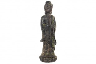 Socha \BUDDHA-GLASS FIBER\ 81x26x25cm