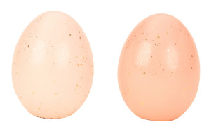 Dekorace \VAJÍČKO\ 9.5cm/2b. keramika