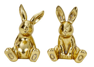 Figurka \ZAJÍČEK ZLATÝ I.\ 10-11cm/2dr.