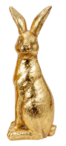 Soška \ZAJÍC ZLATÝ II.\ 38.5cm