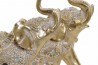Soška slon \GOLDEN MIRROR\ 12x6x13/resin