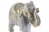 Soška slon \GOLDEN DECAPE\ 16.5x6x11.5cm