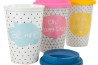 Termohrnek \HAPPY\ 400ml/3dr. - porcelán