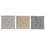 Podlahový polštář \STRIPED\ 40x40x7/3dr.