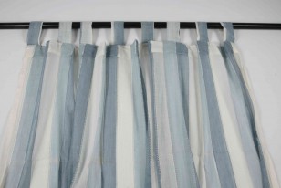 Záclona \blue strips\ 110x260cm