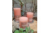 Svíčka válec \LIGHT PINK\ 6.5x14/420gr.